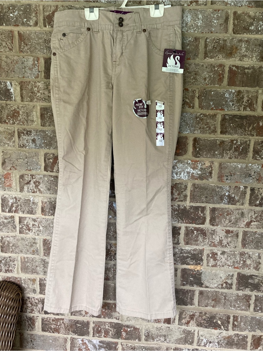 Gloria Vanderbilt Victoria Stretch Boot Cut Jeans 10 short